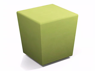 PUFF - Square Eco-leather pouf by FIT INTERIORS - view 2